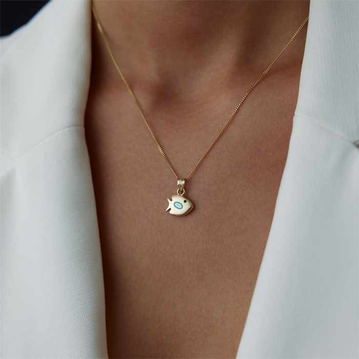 Blue Tide Balık Kolye - Koçak (1)