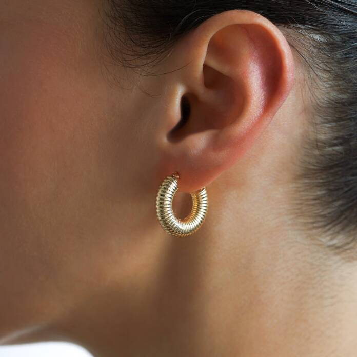 Bobin Halka Küpe - 1