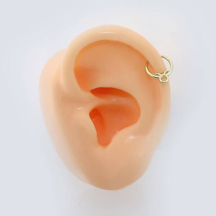 Boğa Burcu Halka Helix Piercing - 2