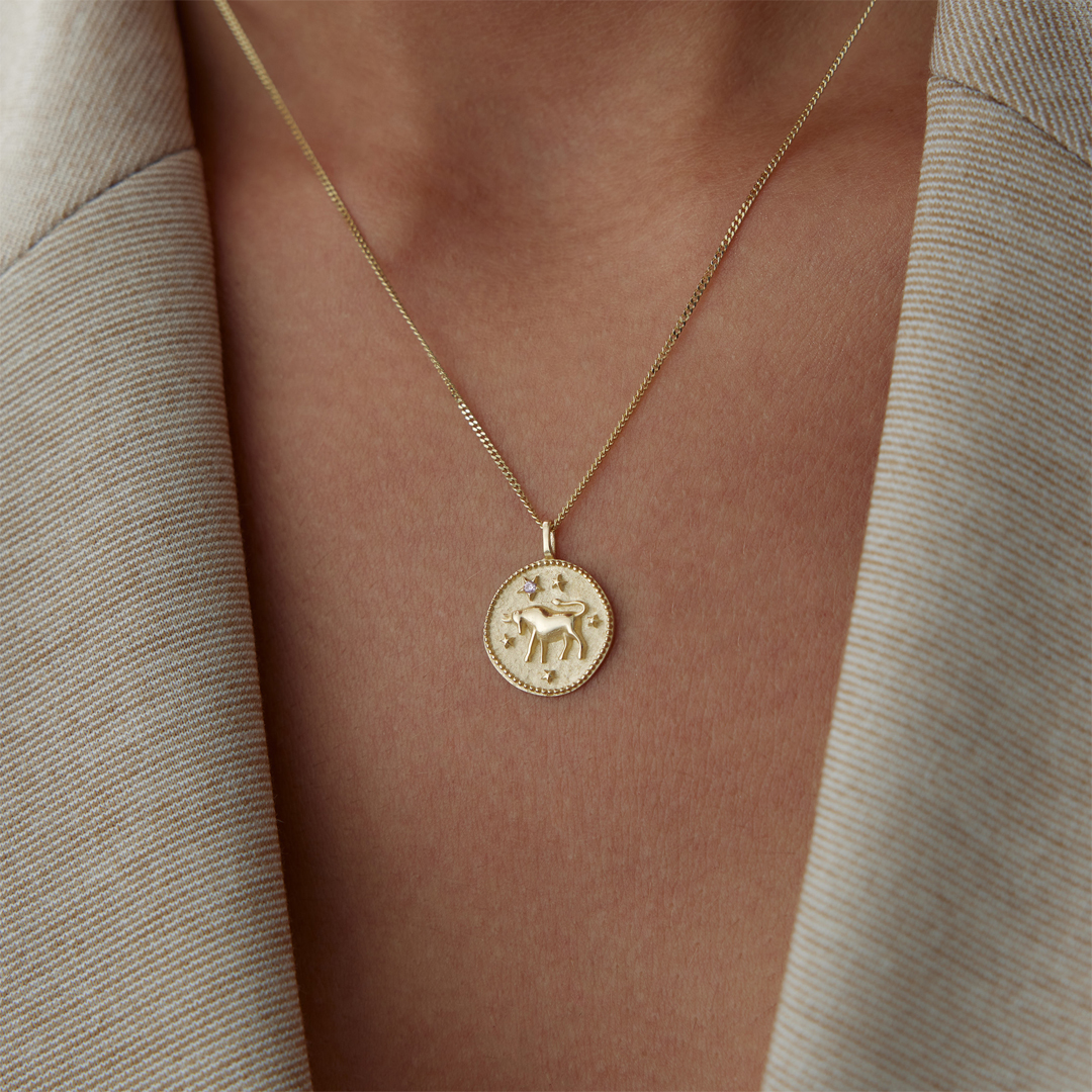 Boğa Burcu Kolye - 1