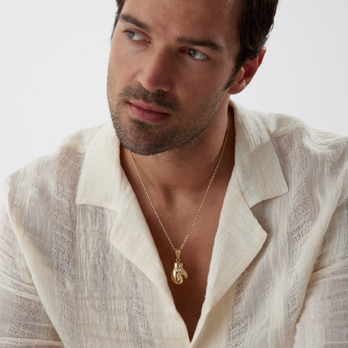 Boks Eldiveni Erkek Kolye - 4