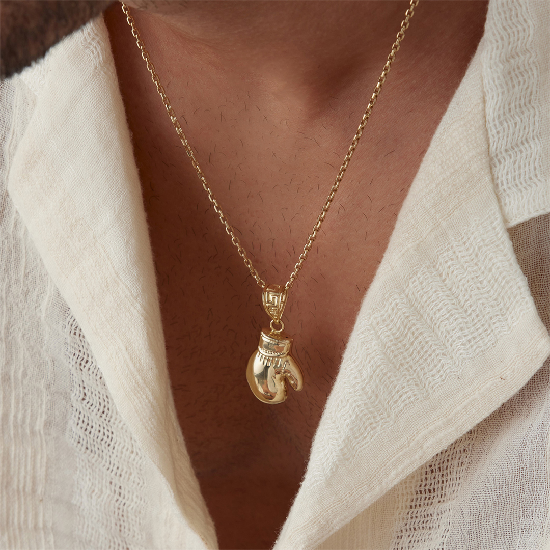 Boks Eldiveni Erkek Kolye - 1