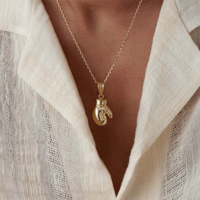 Boks Eldiveni Erkek Kolye - Koçak (1)