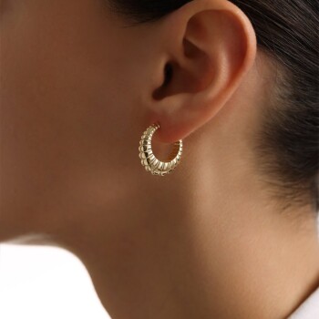 Bold Deniz Kabuğu Küpe - 1