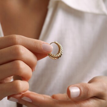 Bold Deniz Kabuğu Küpe - 2