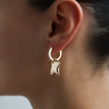 Bold Star Sallantılı Küpe - Yuşa (1)