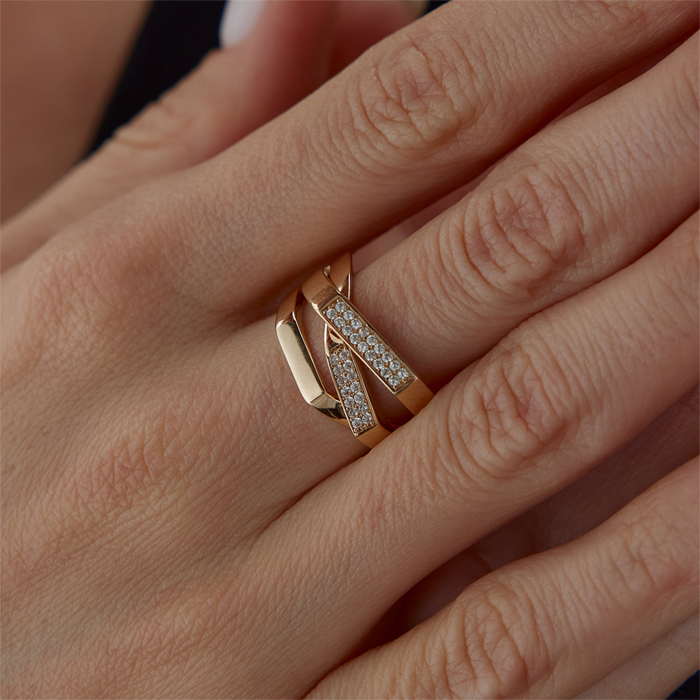 Stick Block Yüzük - 3