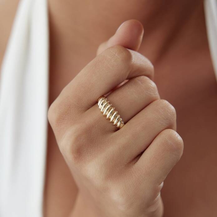 Bold Tırtıl Yüzük - 2