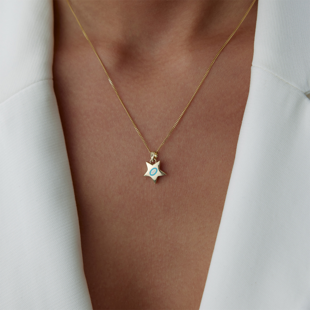 Bombe Aqua Fortuna Yıldız Kolye - 2