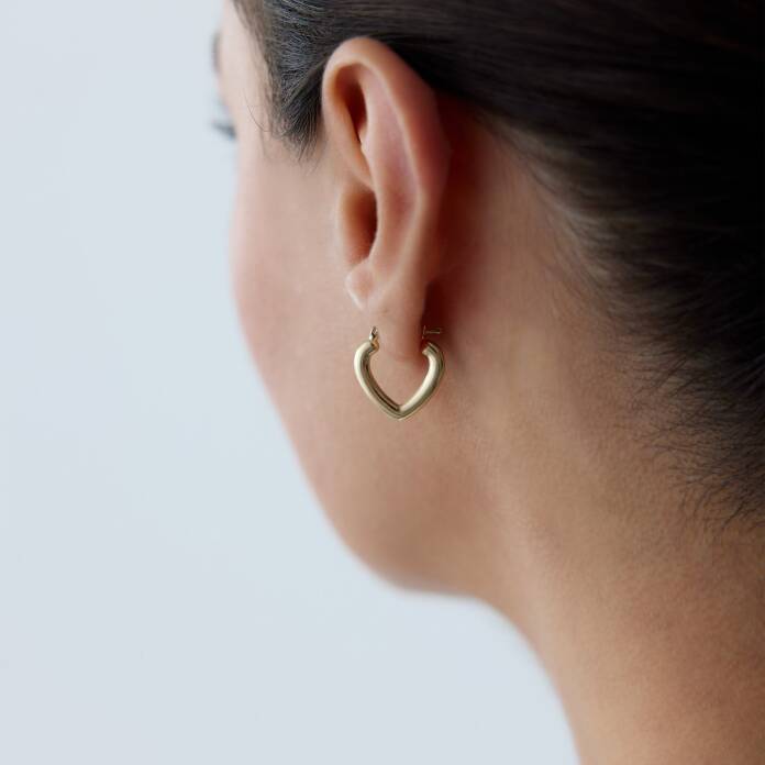 Bombe Kalp Küpe - 1