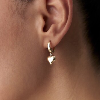 Bombe Kalp Sallantılı Küpe - CNR