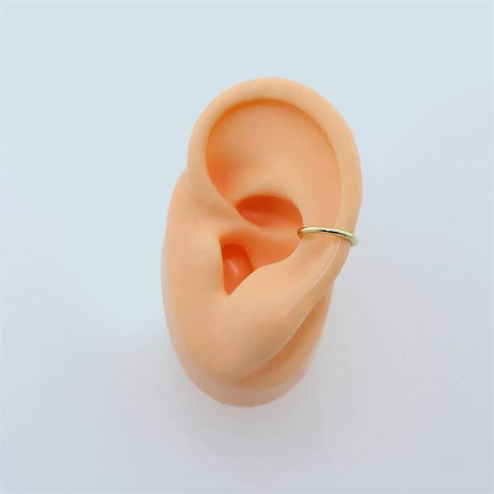 Bombe Sade Kıkırdak Earcuff - 2