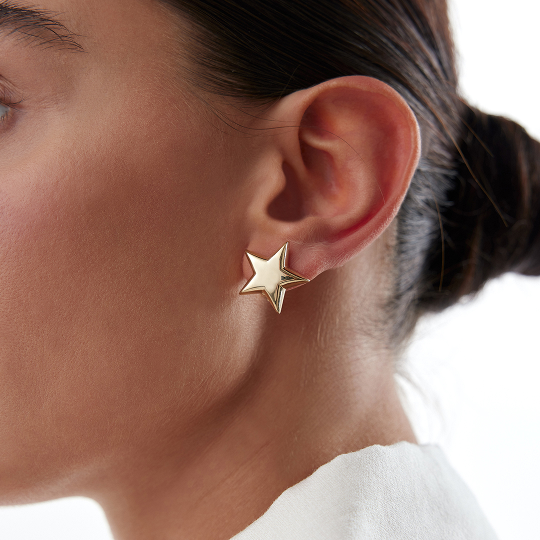 Bombe Star Küpe - 1