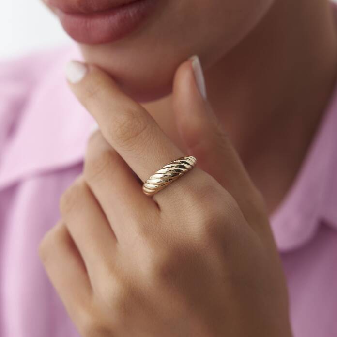 Bombeli Midye Yüzük - 1