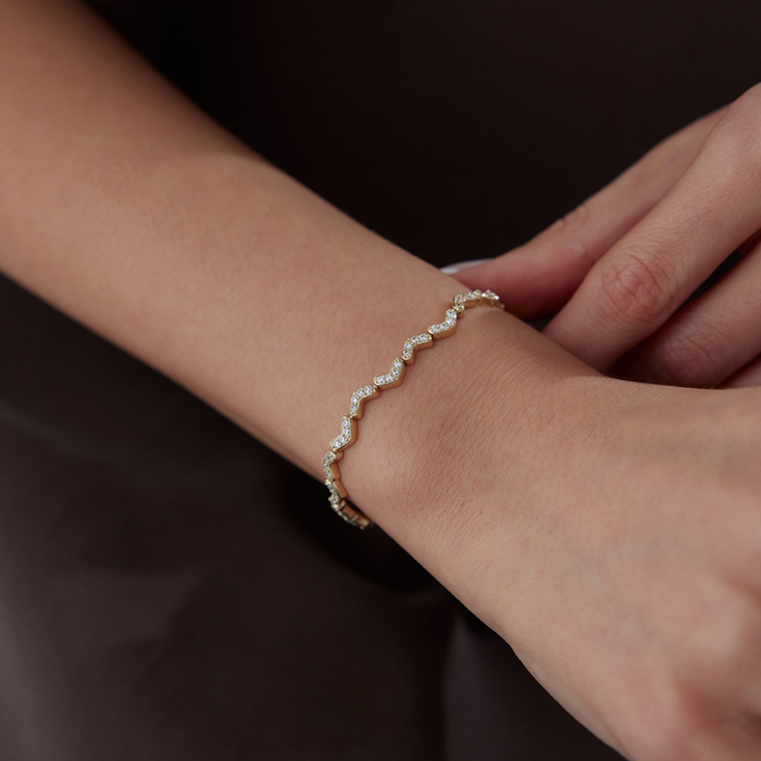 Bomring Taşlı Bileklik - 3