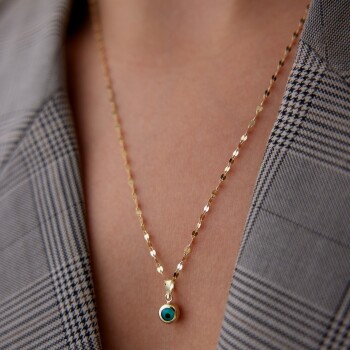 Boomerang Göz Kolye - Özçelik