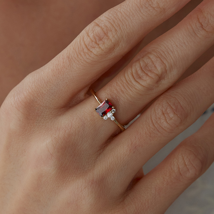 Bright Flame Yüzük - Simoro (1)