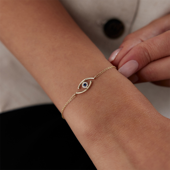 Bronza Eye Bileklik - Rayna