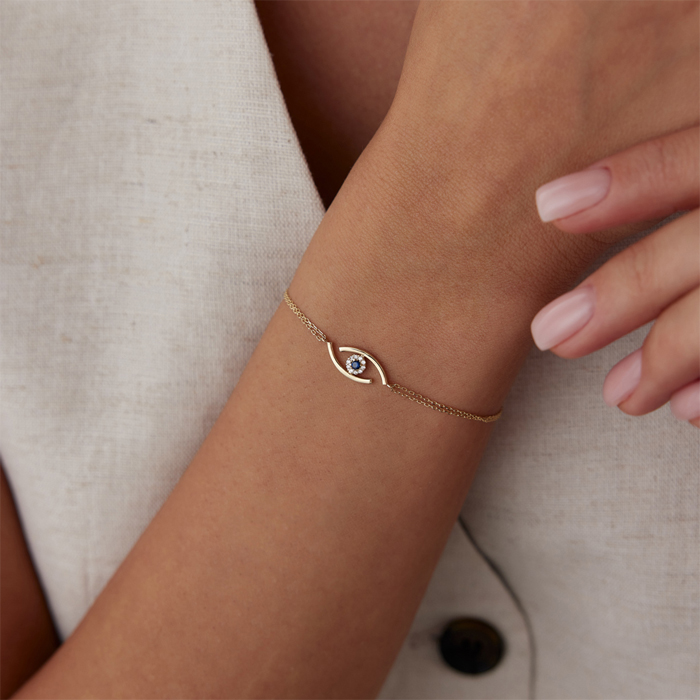 Bronza Eye Bileklik - Rayna (1)