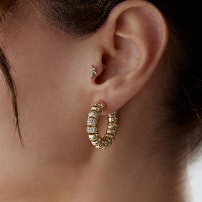 Bubble Stone Küpe - Cemart