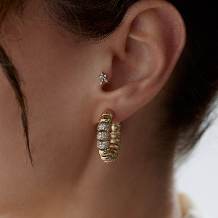 Bubble Stone Küpe - Cemart (1)