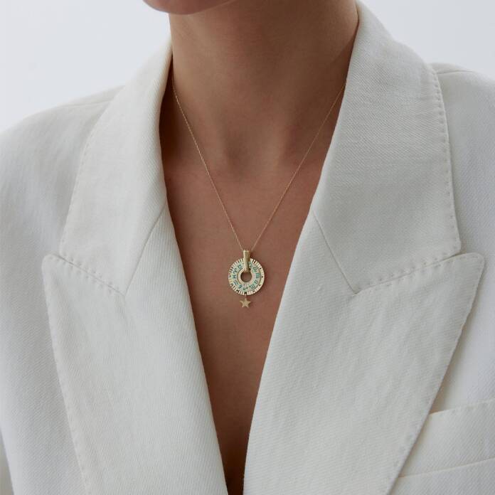 Burç Çarkı Kolye - 1