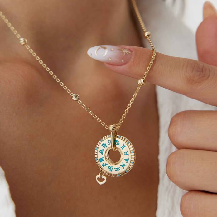 Burç İşleme Kolye - 2