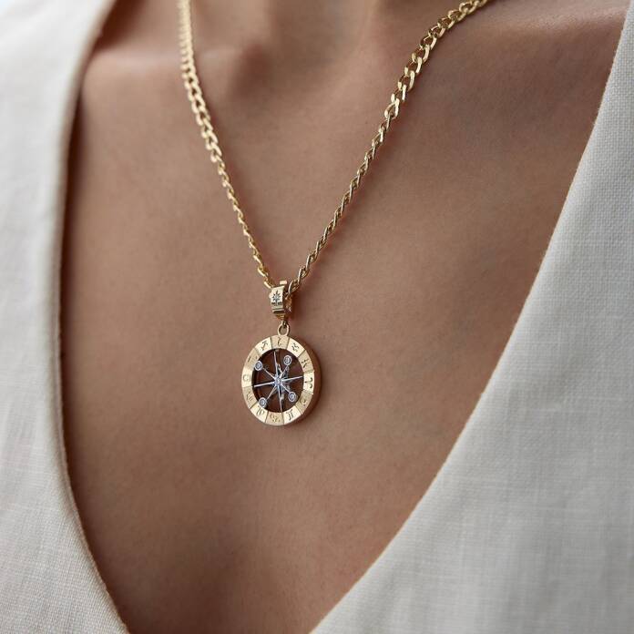 Burç Pusula Kolye - 2