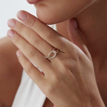 Burgu Halat Yüzük - Alen