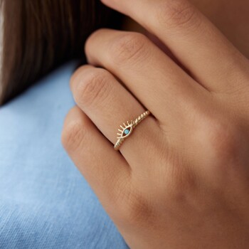 Burgu Kirpik Yüzük - 2