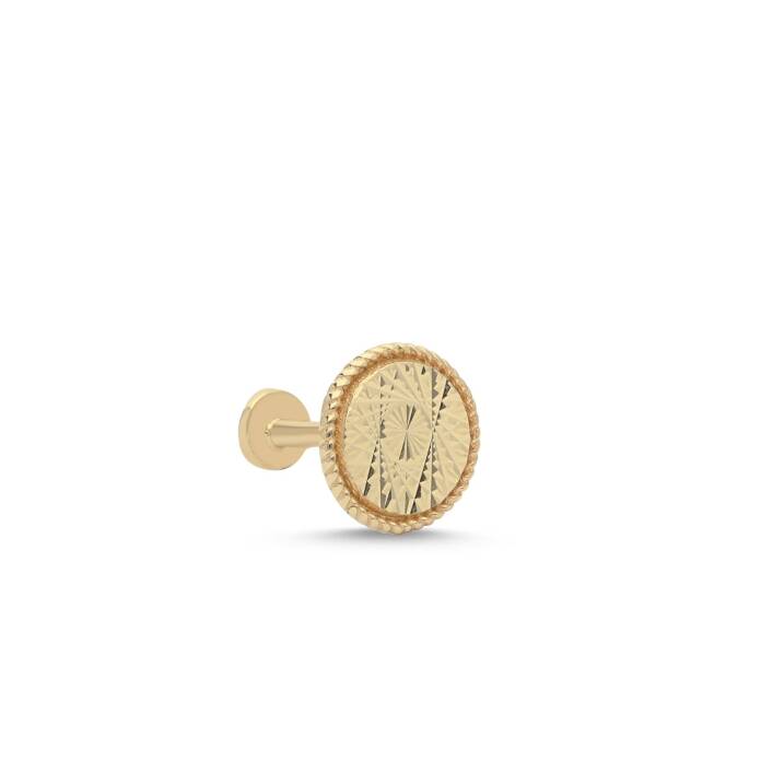 Burgu Oval Tragus Piercing - 1