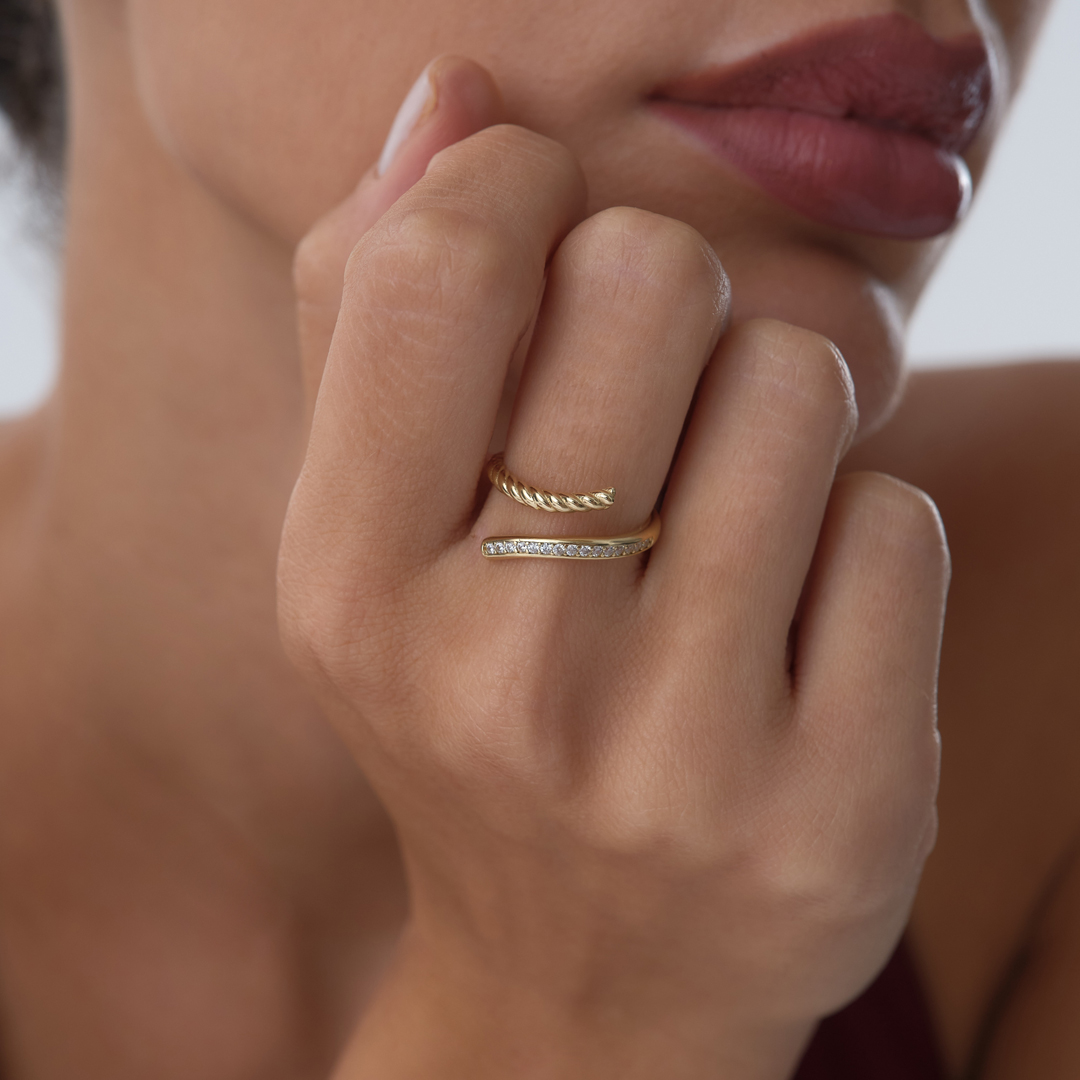 Burgu Sarmal Yüzük - 1