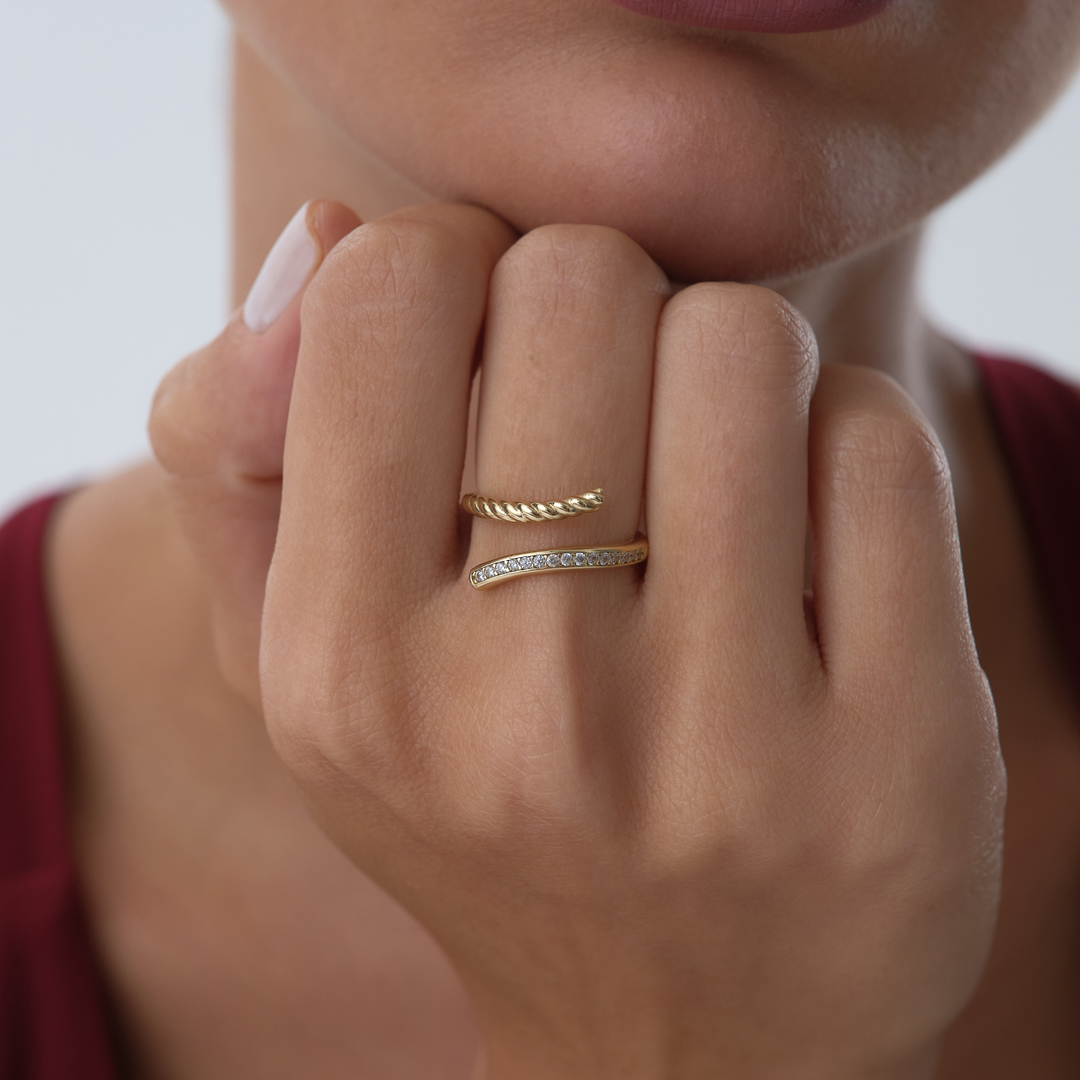 Burgu Sarmal Yüzük - 2