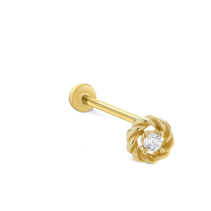 Burgu Tektaş Tragus Piercing - 1