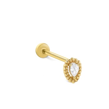 Burgulu Damla Tragus Piercing - Alen