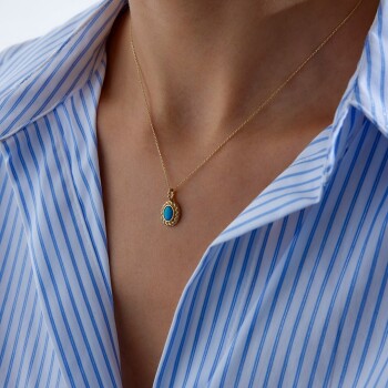 Burgulu Firuze Kolye - 3