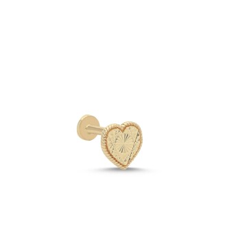 Burma Kalp Tragus Piercing - Alen