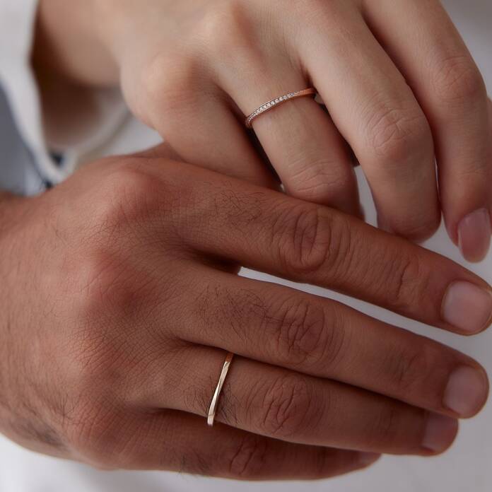 Burma Su Yolu Çift Alyans - 1