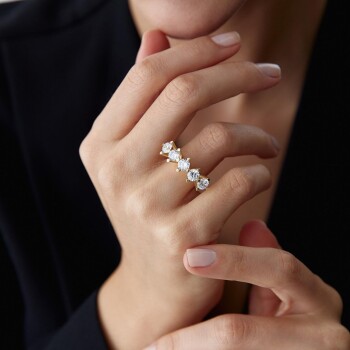 Büyük Beştaş Yüzük - Oragold Orhan