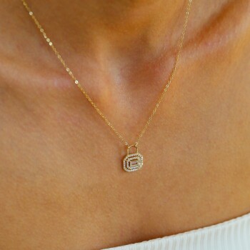 Çanta Baget Kolye - Alen