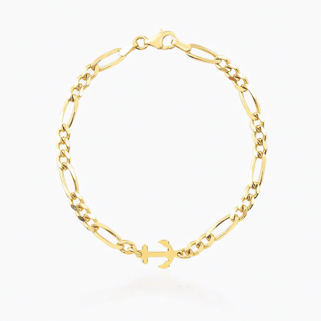 Çapa Figaro Zincir Çocuk Bilekliği - 1