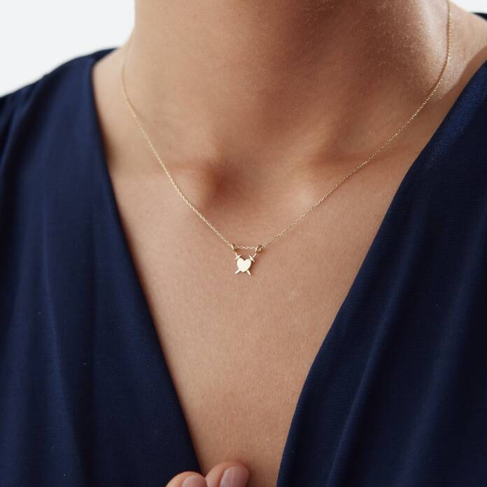 Çapraz Kılıç Kalp Kolye - 2