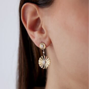 Çark Sallantı Küpe - 2