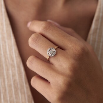 Çarkıfelek Baget Yüzük - Rayna