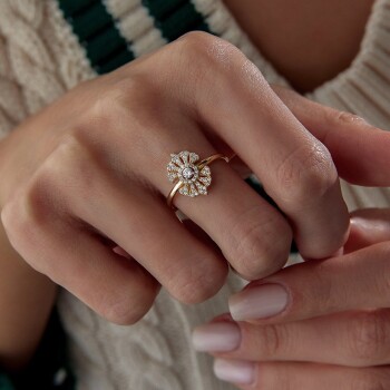 Carnevale Taşlı Yüzük - Rayna (1)