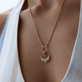 Cebrail Meleği Kolye - Alen (1)