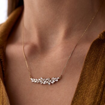 Çelenk Baget Kolye - Nüans