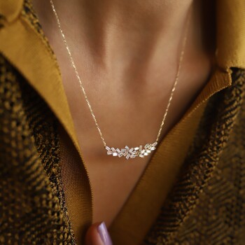 Çelenk Baget Kolye - 4