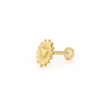 Çemberimde Kalp Tragus Piercing - 1