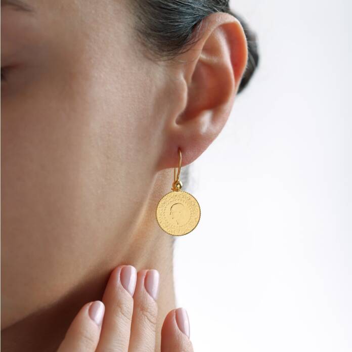 Çeyrek Sallantılı Küpe - 1